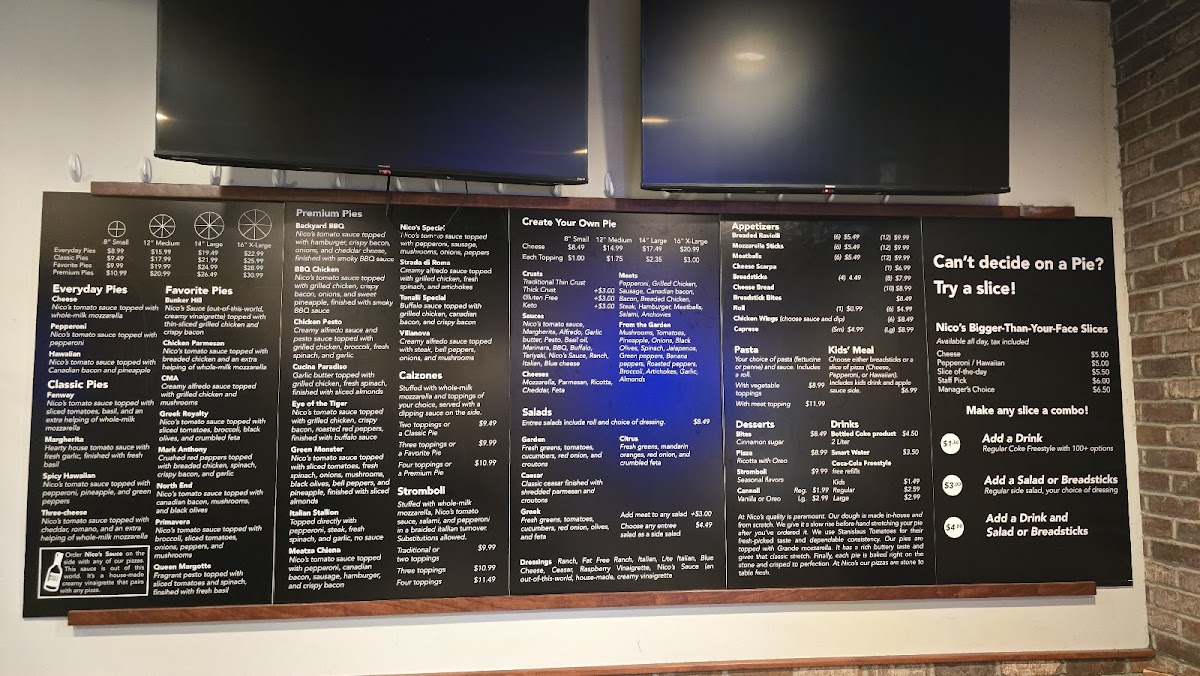Nico's Pizza Menu - Image 4