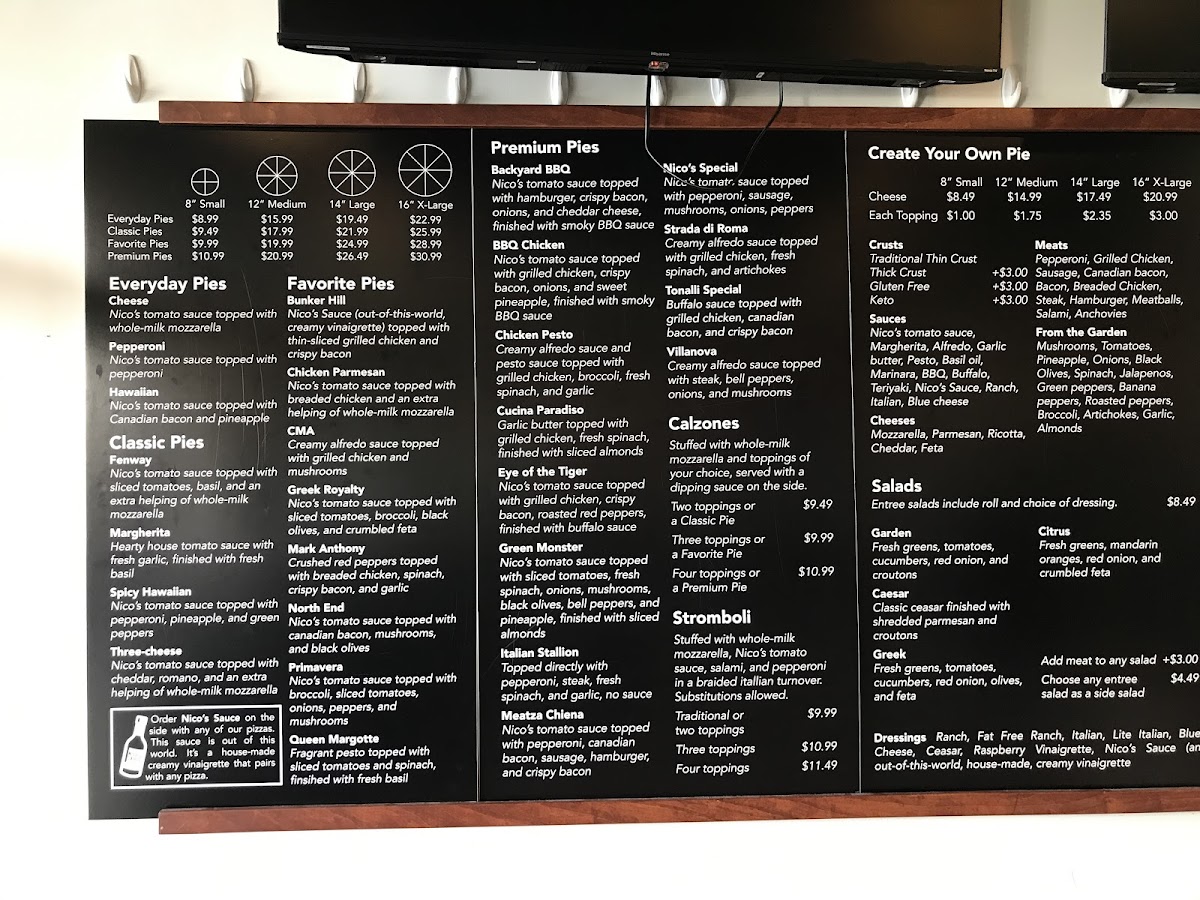 Nico's Pizza Menu - Image 5