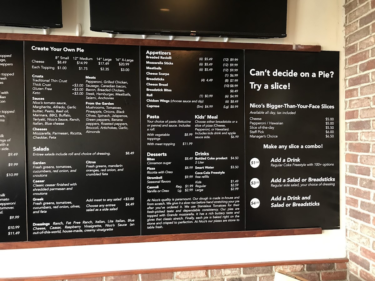 Nico's Pizza Menu - Image 6